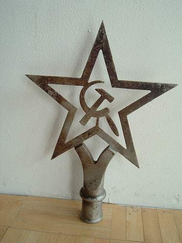 Soviet Flag Pole Top