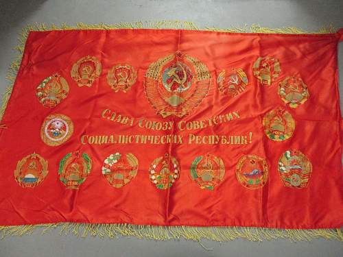 Soviet competition flag