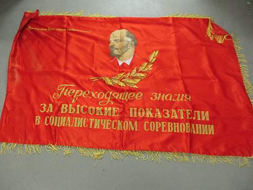 Soviet competition flag