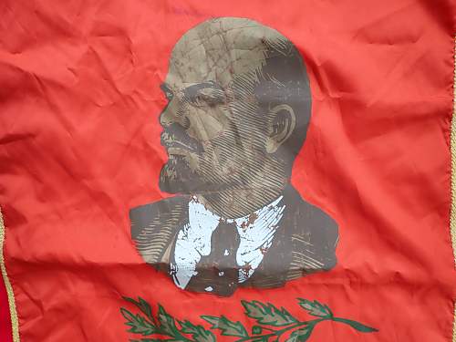 Soviet Flag Lenin Help Please