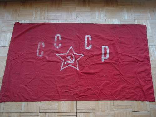 WW2 small Soviet Flag