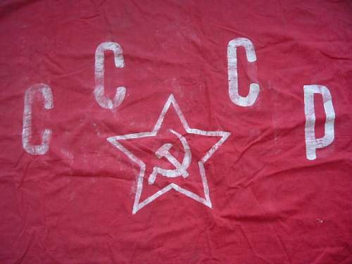 WW2 small Soviet Flag