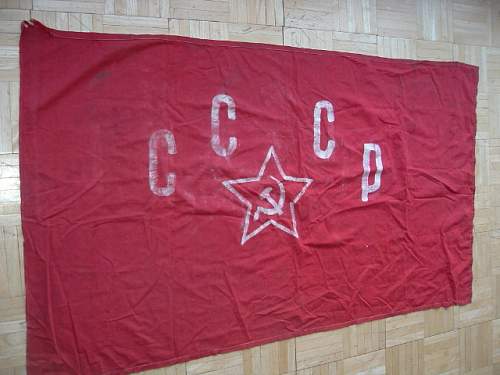 WW2 small Soviet Flag