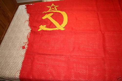 Soviet flag captured in 1941