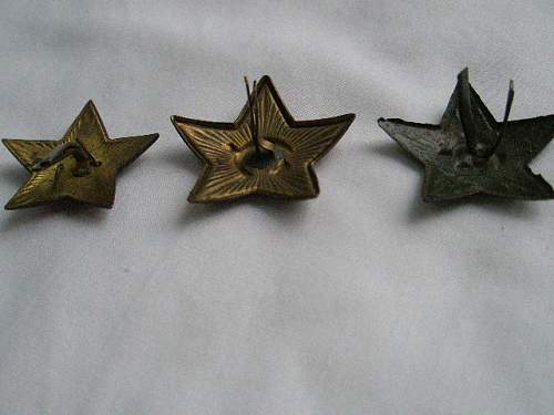 Soviet Rank Pips? Cap Stars, LW Coin Purse/UNIQUE!!