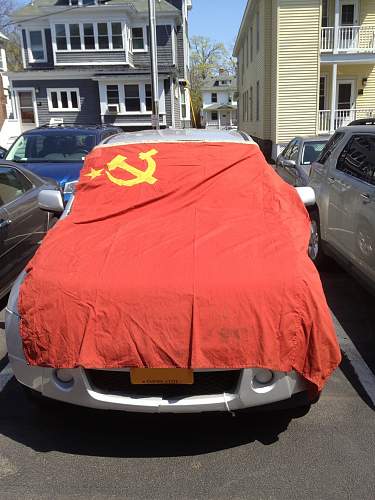 Soviet flags ,rare?