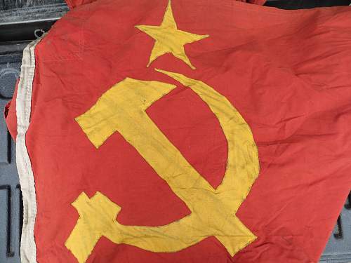 Soviet flags ,rare?