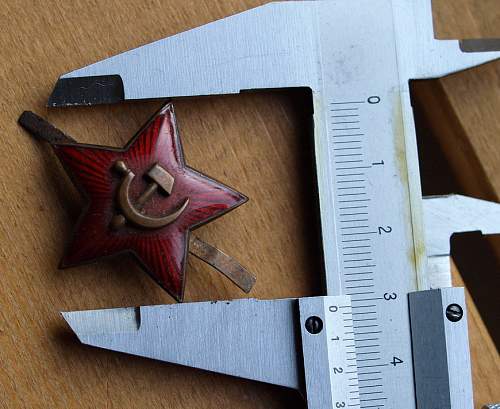 Is this a WWII enameled star?