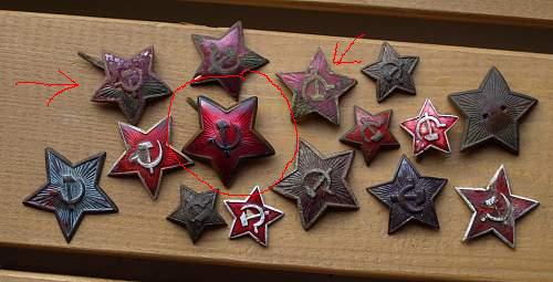 Is this a WWII enameled star?