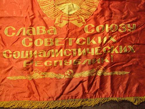 Old soviet union flag ???