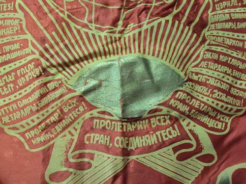 Old soviet union flag ???