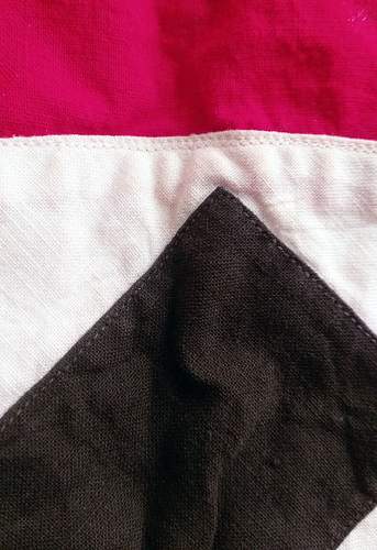 Large Nazi Pennant/Flag - 63&quot; x 29&quot; - Any Ideas? Fake or Genuine?