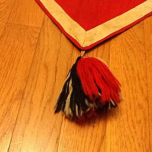 Strange Nazi Pennant with tassel