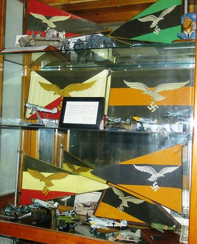 Luftwaffe flight section Battalion commander's vehicle pennant