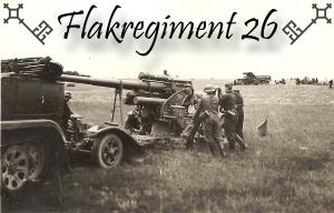 2 Flak Trumpet Banenrs from the same unit