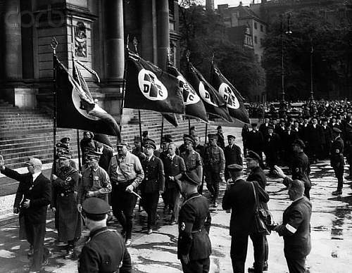 WW2 German Flag/Standarte City of Munster Christian Flag??
