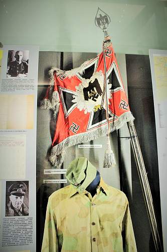 Wartime colour photos of flags in use....