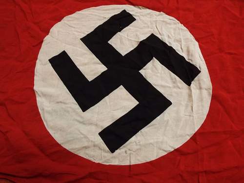 1940 NSDAP NÜRNBERG flag for review