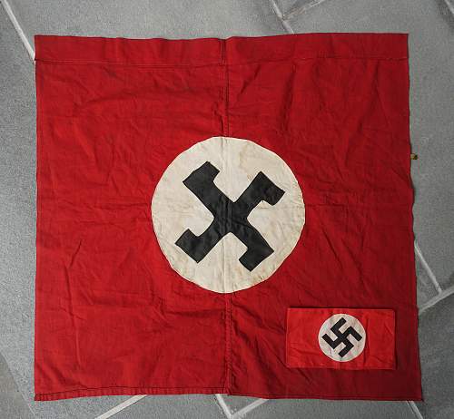 Home made NSDAP Flag