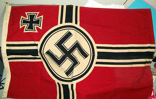 Kriegsmarine (Reichskriegsfahne) Flag...