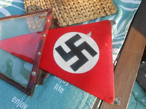 NSDAP Stander inkl. Cases