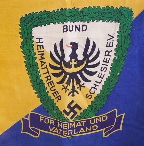 flag Silesia third reich?