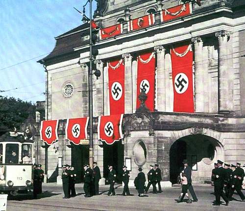 Swastika flag - fake or original?