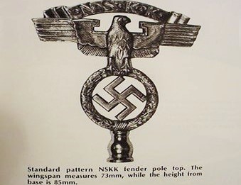 NSKK Staff Car Pennant Finial