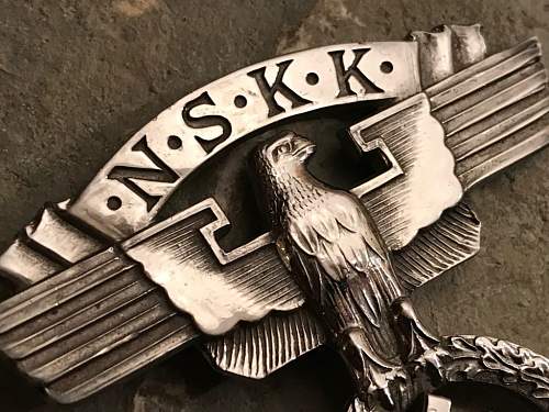 NSKK Staff Car Pennant Finial