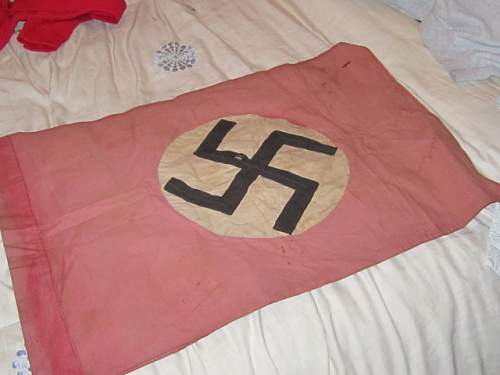 Skinny Swastika Flag.