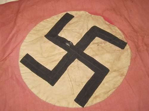 Skinny Swastika Flag.