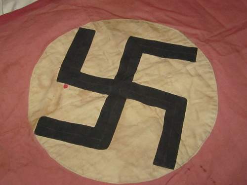 Skinny Swastika Flag.