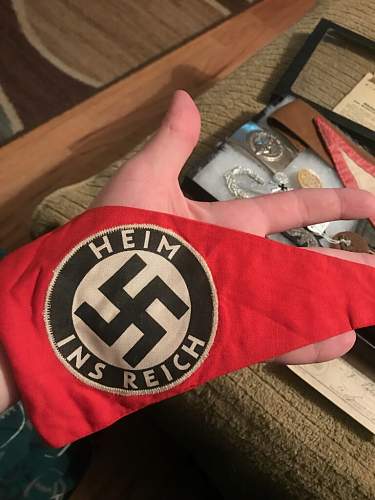 Heim Ins Reich Pennant help please