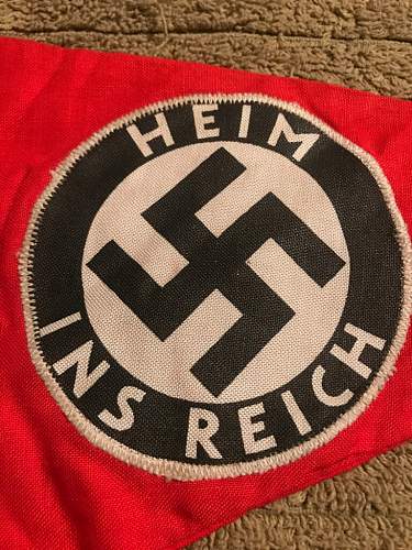 Heim Ins Reich Pennant help please