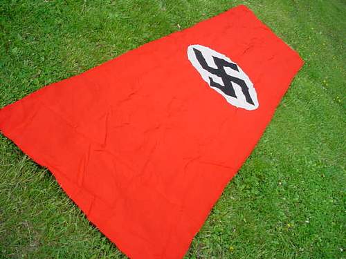 German banner 12ftX3.5ft bringback mint cond.