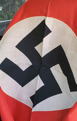 NSDAP double-sided flag/banner 58x30