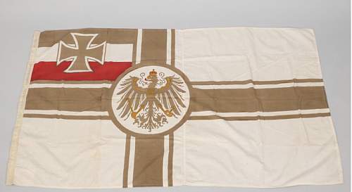 Imperial German war flag, real or fake
