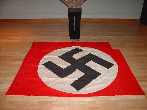 Very large NSDAP flag
