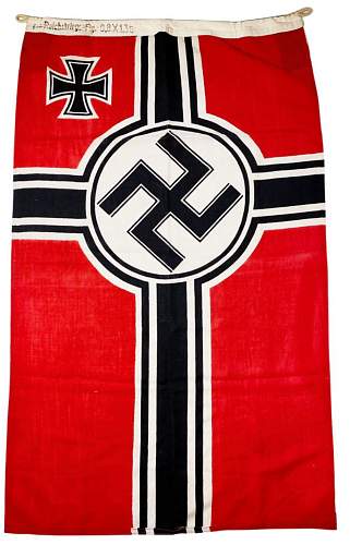 Reichskriegsflagge, original?