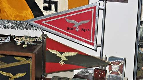 A few Luftwaffe vehicle pennants and things.