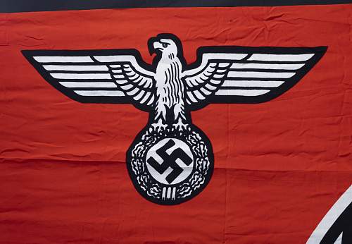 Reich Service Flag, 130&quot; X 76&quot; - original, or repro?