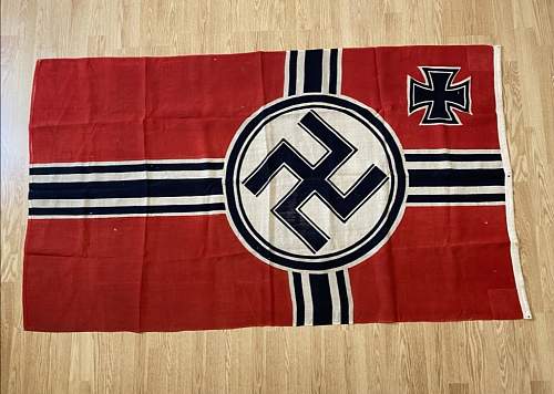 Reichskriegsflagge identification, real or fake!?