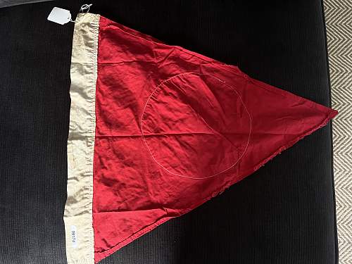 Assistance with single sided NSDAP Pennant