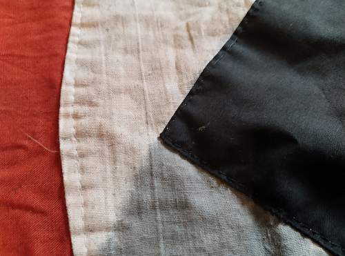 3rd Reich flag fragment