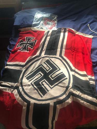 kriegsmarine flag original or repo