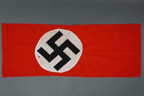 Original Or Fake Third Reich Nazi Banner?