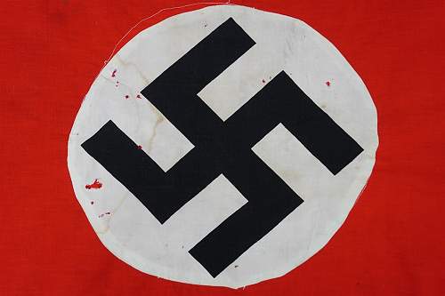 Original Or Fake Third Reich Nazi Banner?