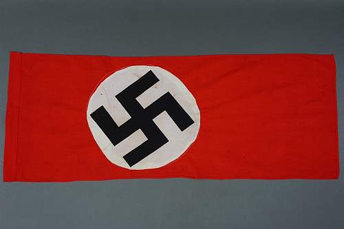 Original Or Fake Third Reich Nazi Banner?