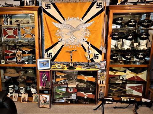 A flag, some pennants and other things - Luftwaffe.