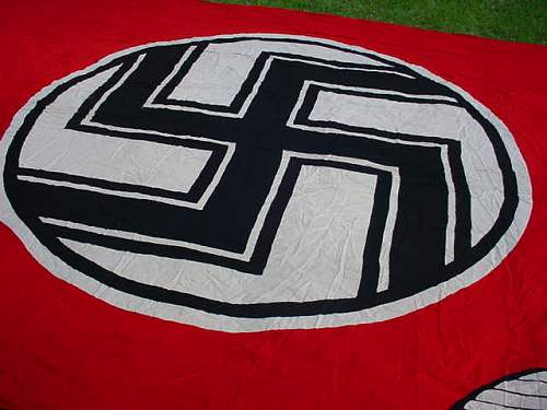 Very large german ww2 flag